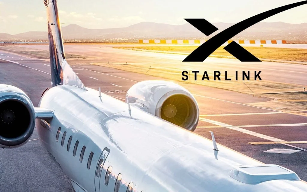 starlink aviones