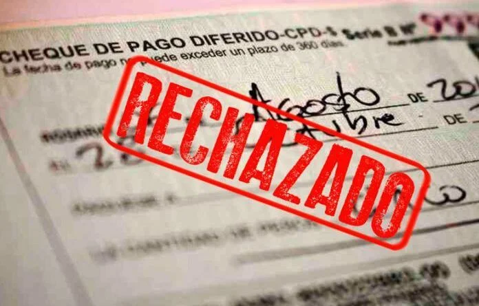 cheques sin fondos